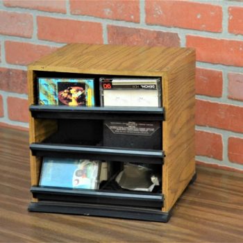 old Cassette Holder prop rental for NYC brooklyn area