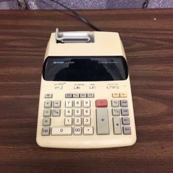 vintage adding machine calculator prop rental NYC 3