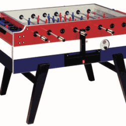 red white blue foosball table nyc prop rentals