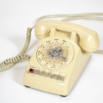 off white telephone
