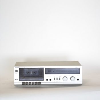Sharp vintage cassette receiver electronic prop rental Brooklyn, NY