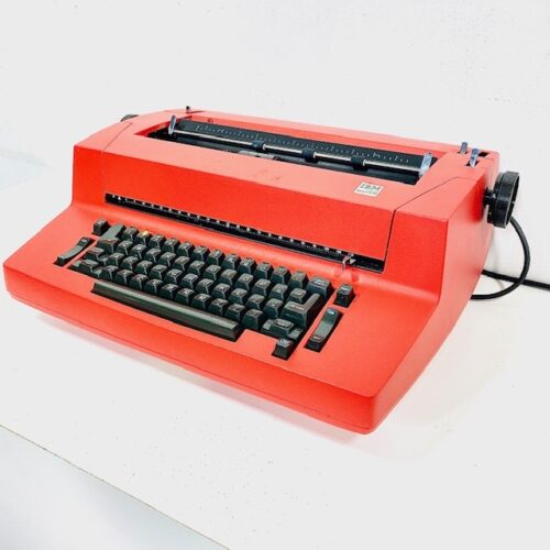 red typewriter ny prop rentals