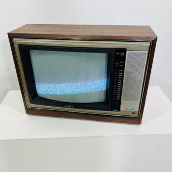 80s sony trintitron 22 inch tv prop