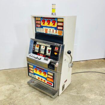 large 90s slot machine prop rental