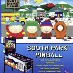 south park pinball rental