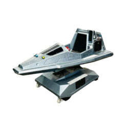 spaceship rocket coin operated ride prop rental