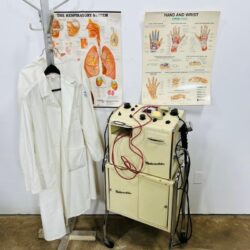 1950s medical props ultrasound machine