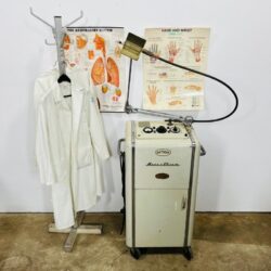 vintage diathermy generator shock therapy medical prop rentals 50s