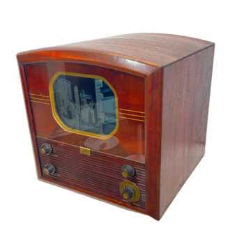 40s vintage tv prop rental w LCD